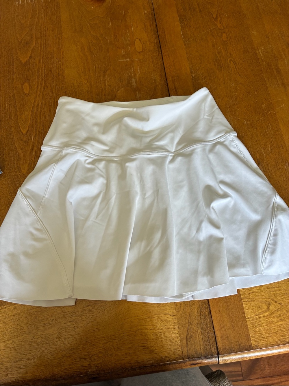 Athleta White Tennis Skirt with Shorts